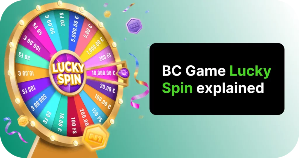 Learn about BC Game Lucky spin