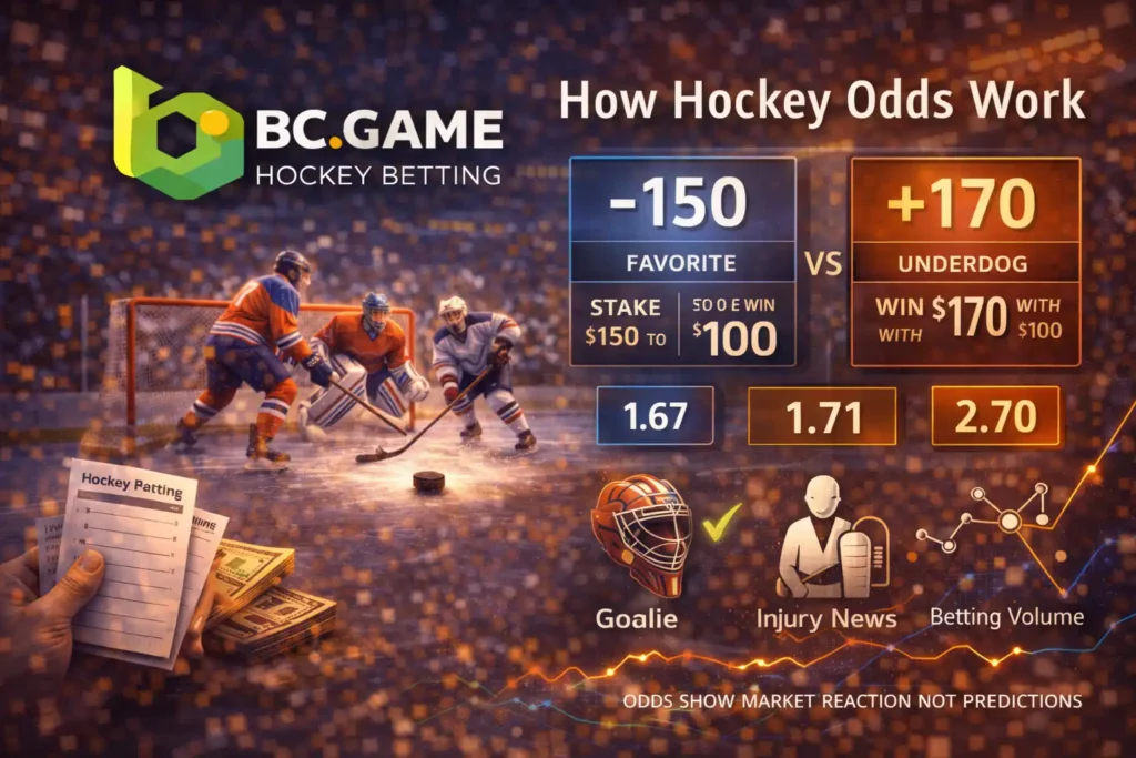 How Hockey Odds Work