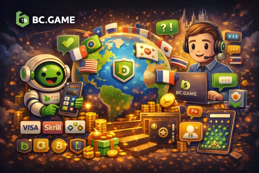 A Global Reach with Local BC Game Support