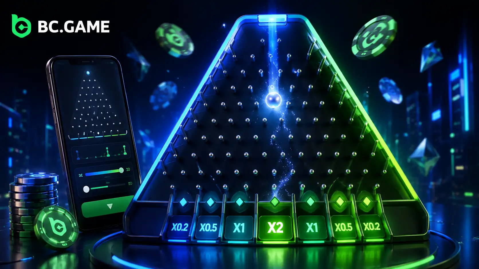 BC.Game Plinko: How the Board Works, Risk Settings and Mobile Access